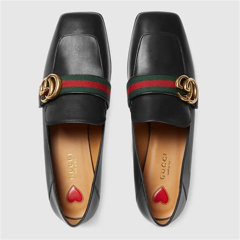 gucci women's loafer with double g|classic gucci loafers women's.